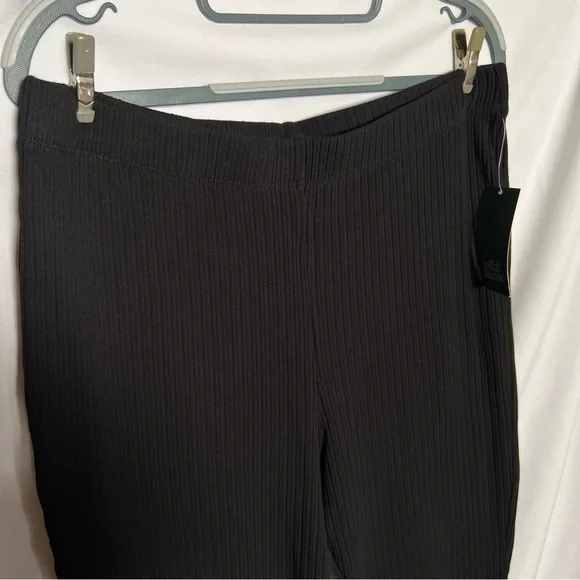 Ribbed Flare Pants - Picture 2 of 5